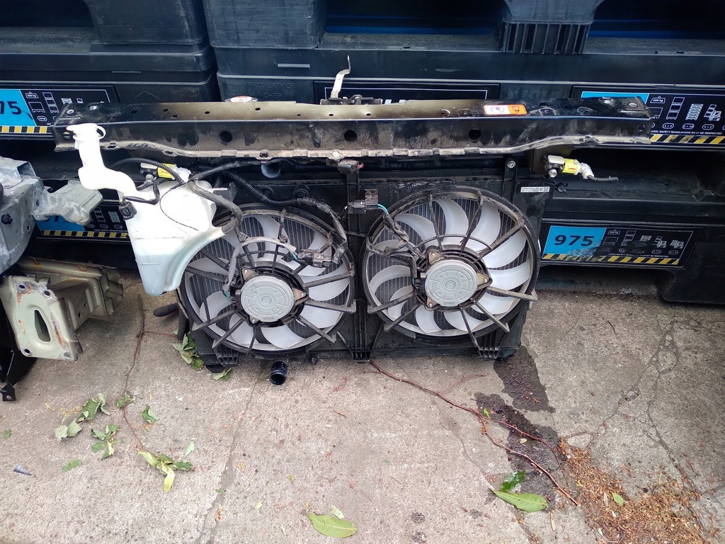 фото №6, Mitsubishi outlander iii усилитель передние pas радиатор 2.4 phev