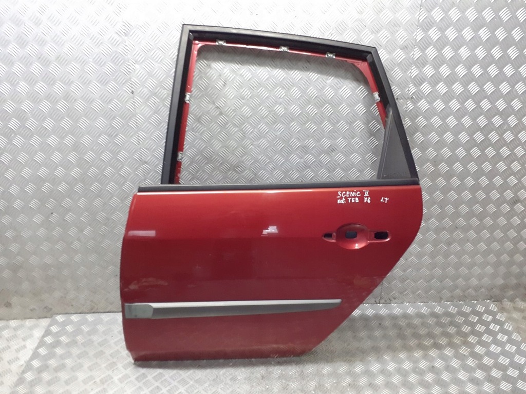 фото №1, Дверь левый задняя renault scenic ii teb76