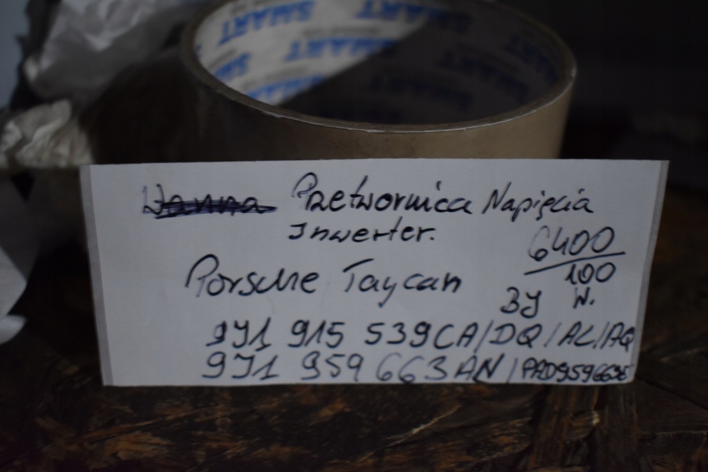 фото №4, Преобразователь напряжения инвертор мощности porsche taycan 1