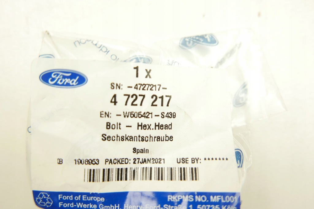 фото №5, Болт крила mustang kuga m6x14mm 4727217