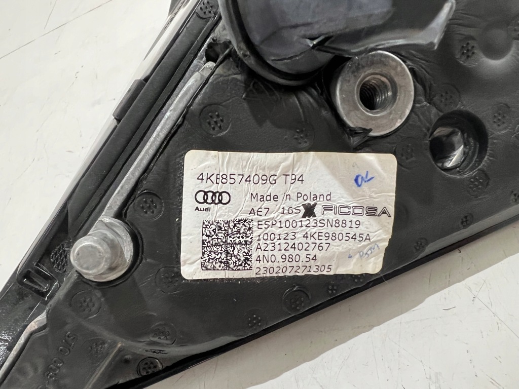 Купити Дзеркало ліва камера карбон audi e-tron 4ke857409