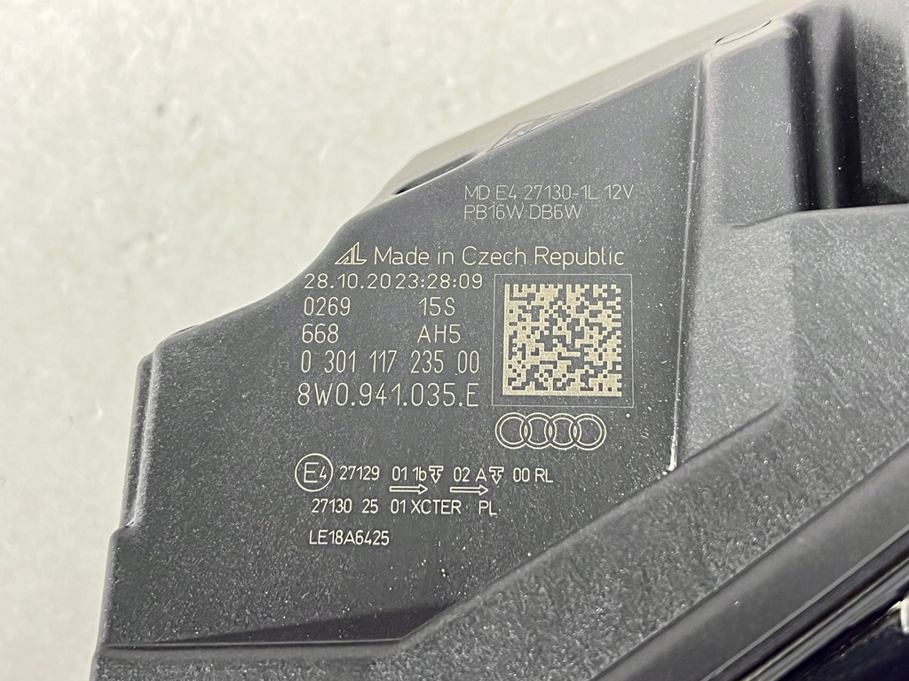 фото №14, Audi a4 lift full led 8w0 b9 лампа левая правая перед matrix фара eu