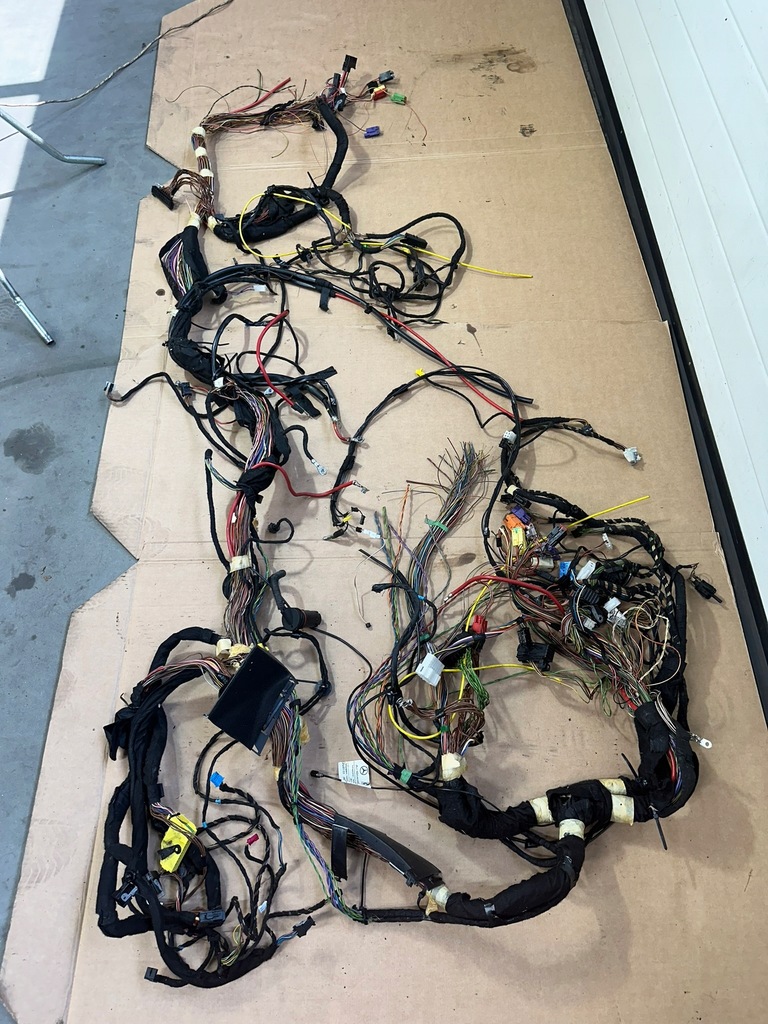 фото №14, Джгут панелі, електропроводка панелі, кабелі mercedes sl r230, w230 zu europa