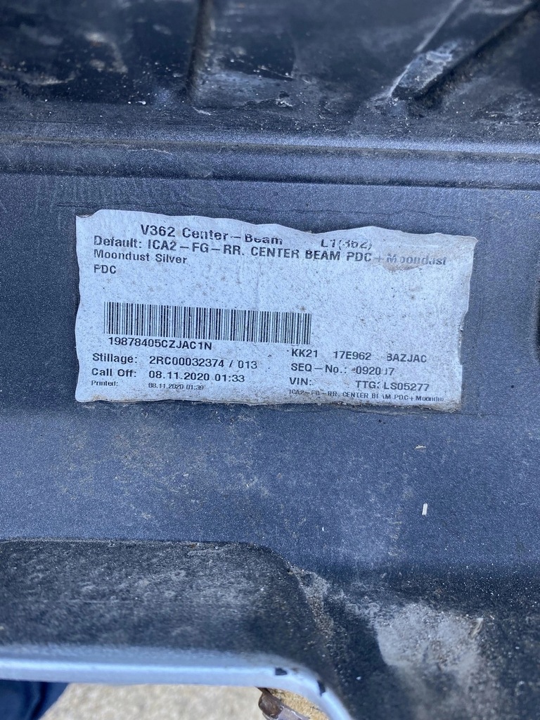 фото №7, Бампер задня задній ford transit custom jk21-17e962-pa