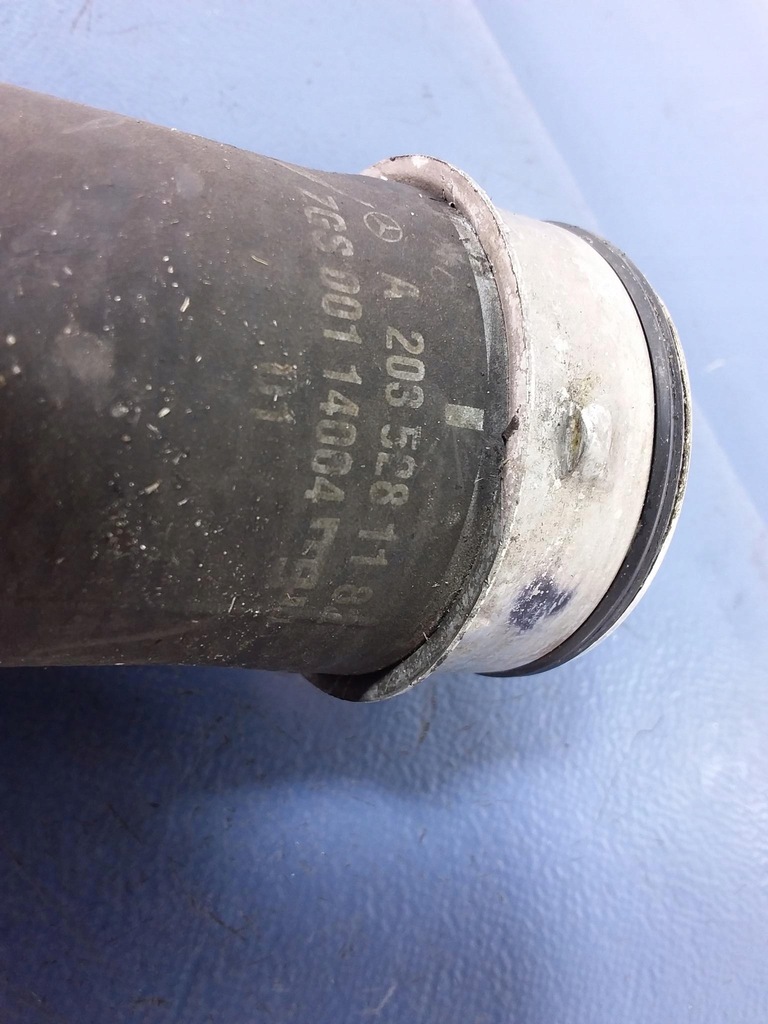 фото №4, Mercedes c w203 2.0 b труба шланг интеркулер