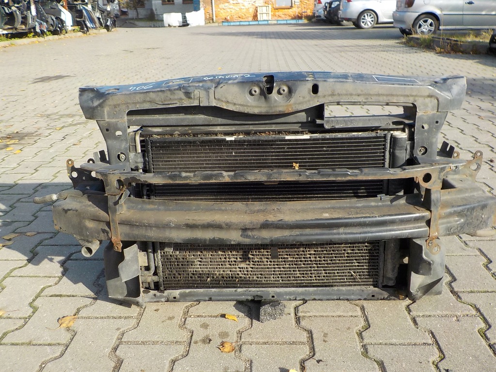 фото №1, 406 skoda octavia ii pas передній балка радіатор