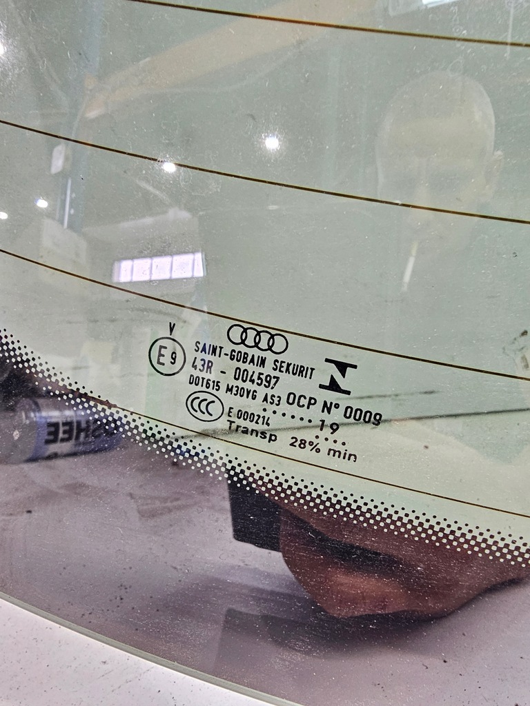 фото №8, Стекло задняя задняя с крышки audi q5 fy 80a 80a845501a оригинал