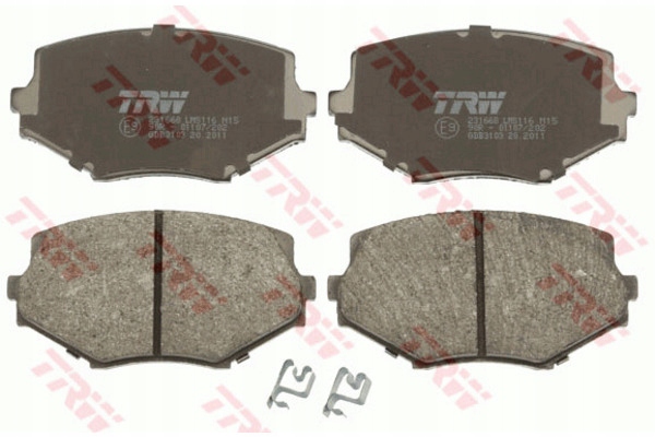 фото №8, Тормозные колодки ham. перед do mazda mx-5