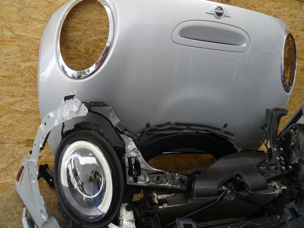 фото №10, Kompletny перед капот бампер крила лампа pas mini clubman f54 jcw