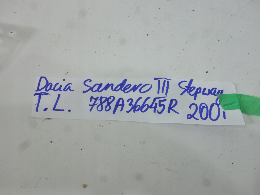 фото №8, Молдинг крыла задняя левая dacia sandero iii stepway