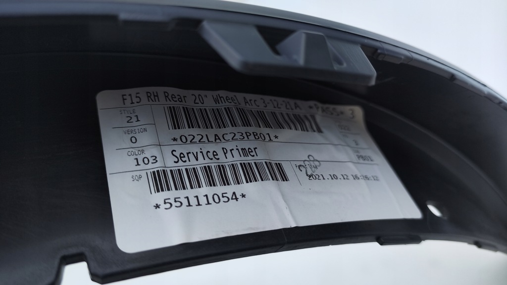 фото №7, Bmw x5 f15 f85 m набор молдинг накладка крыла правый задняя задняя ms/c05