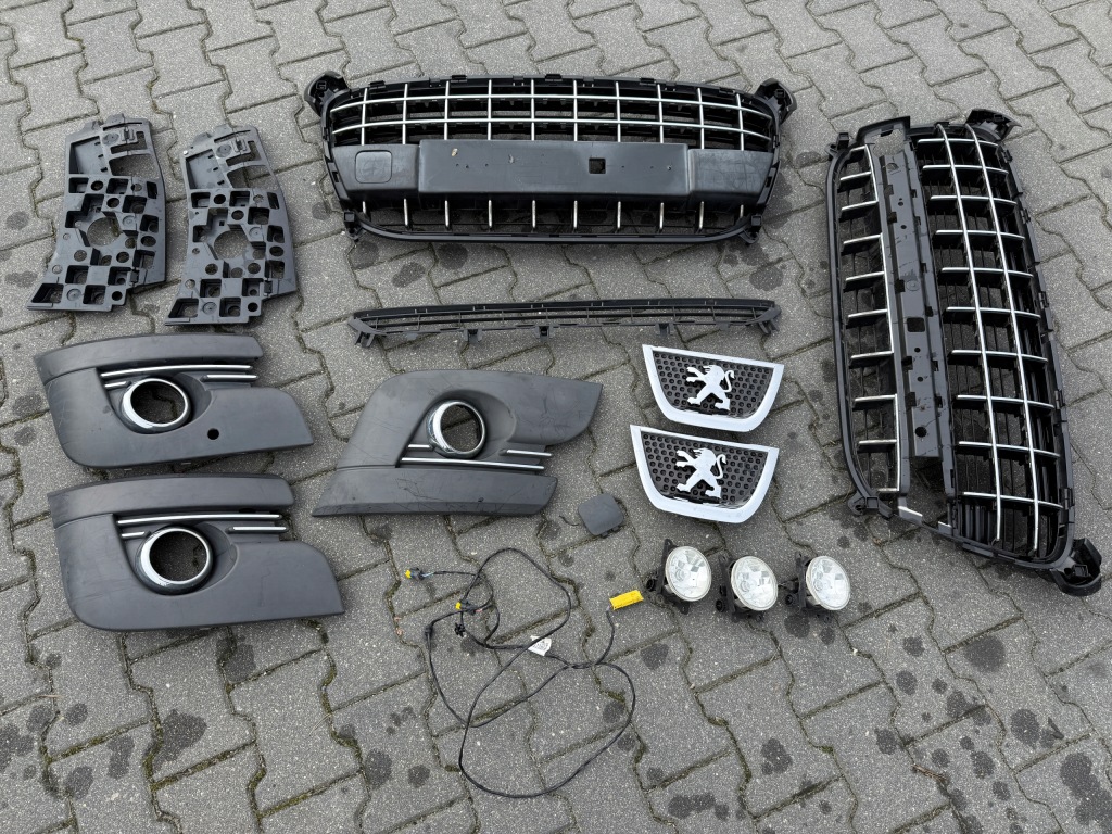 фото №10, Решётка радиатора бампера перед peugeot 3008 i 9685626377