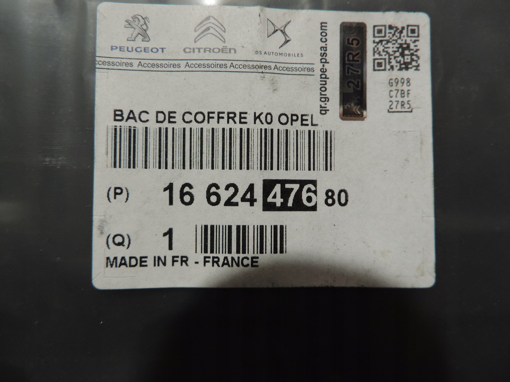 фото №6, Обшивка багажника резиновый элемент opel vivaro c nowa