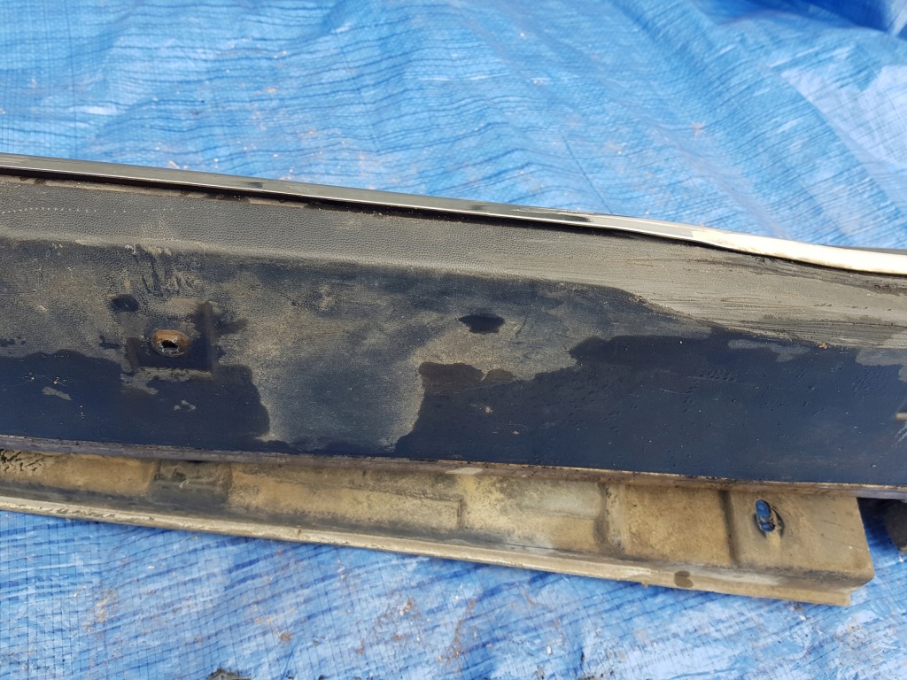 фото №13, Левый порог mercedes gl x164 w164 накладка молдинг порог подножка