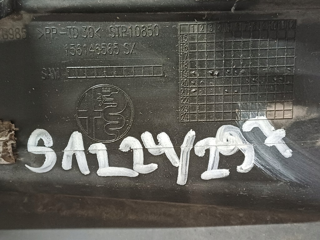 фото №9, Alfa romeo stelvio veloce 16- накладка молдинг порог левая 156146565sx