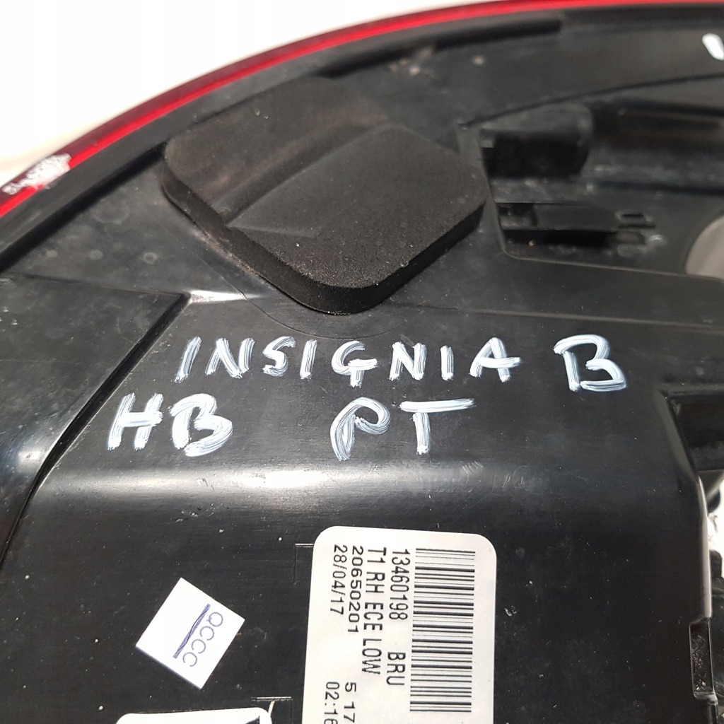 фото №7, Лампа правий задня opel insignia b hb