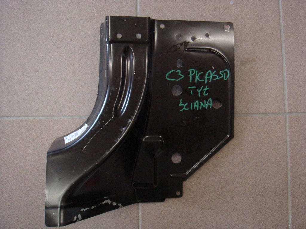 фото №2, Citroen c3 picasso задний pas стенка