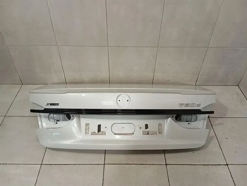 фото №8, Bmw 7 series g11 boot lid 41009481034 mineral white металік задні двері