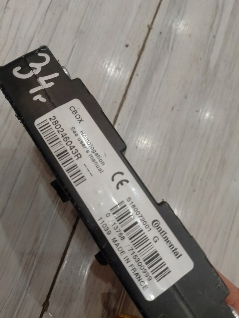 фото №4, Модуль c-box renault scenic iii megane iii 280246043r