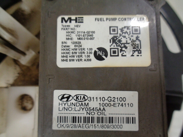 фото №9, Kia niro 1.6 gdi насос пального поплавок 31110-g2100