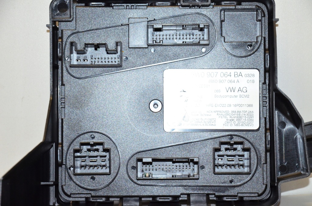 фото №4, Audi модуль блок управления бортовой сетью 8w0907064ba