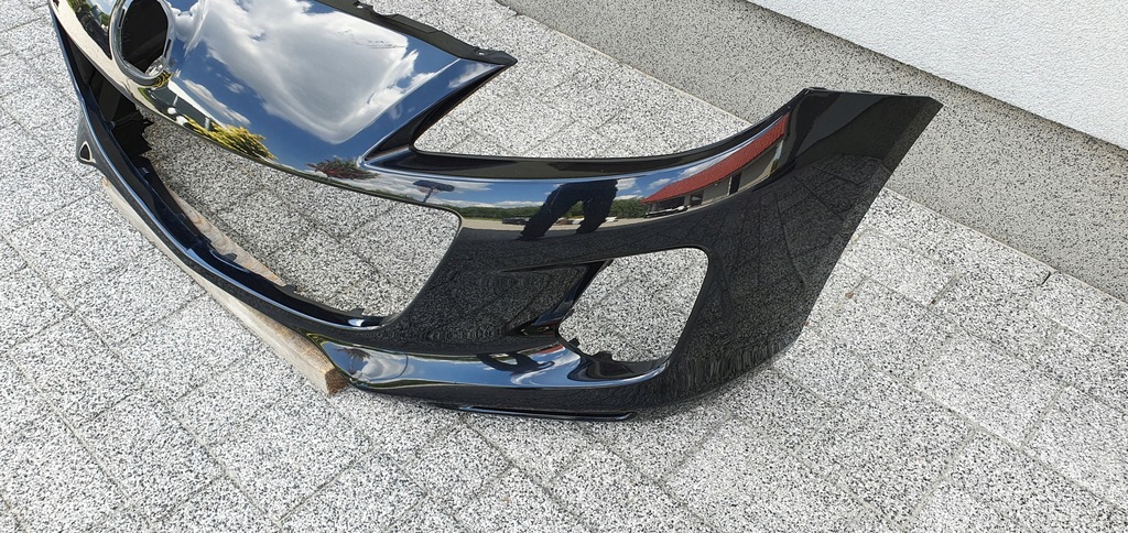 фото №6, Mazda 3 lift 11-13 бампер перед оригинал c392