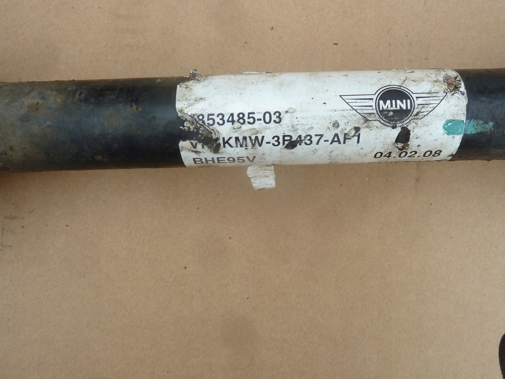 фото №2, Mini r55 r56 1.6 привідний вал ліва короткий 4853485-03