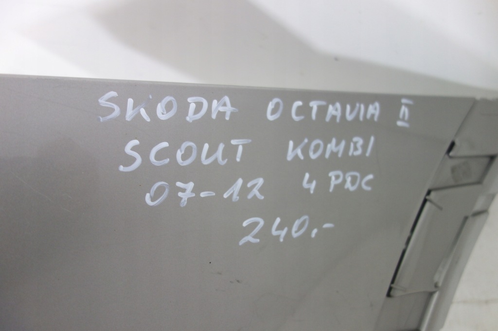 фото №10, Бампер задняя skoda octavia ii 2 scout kombi 07-12