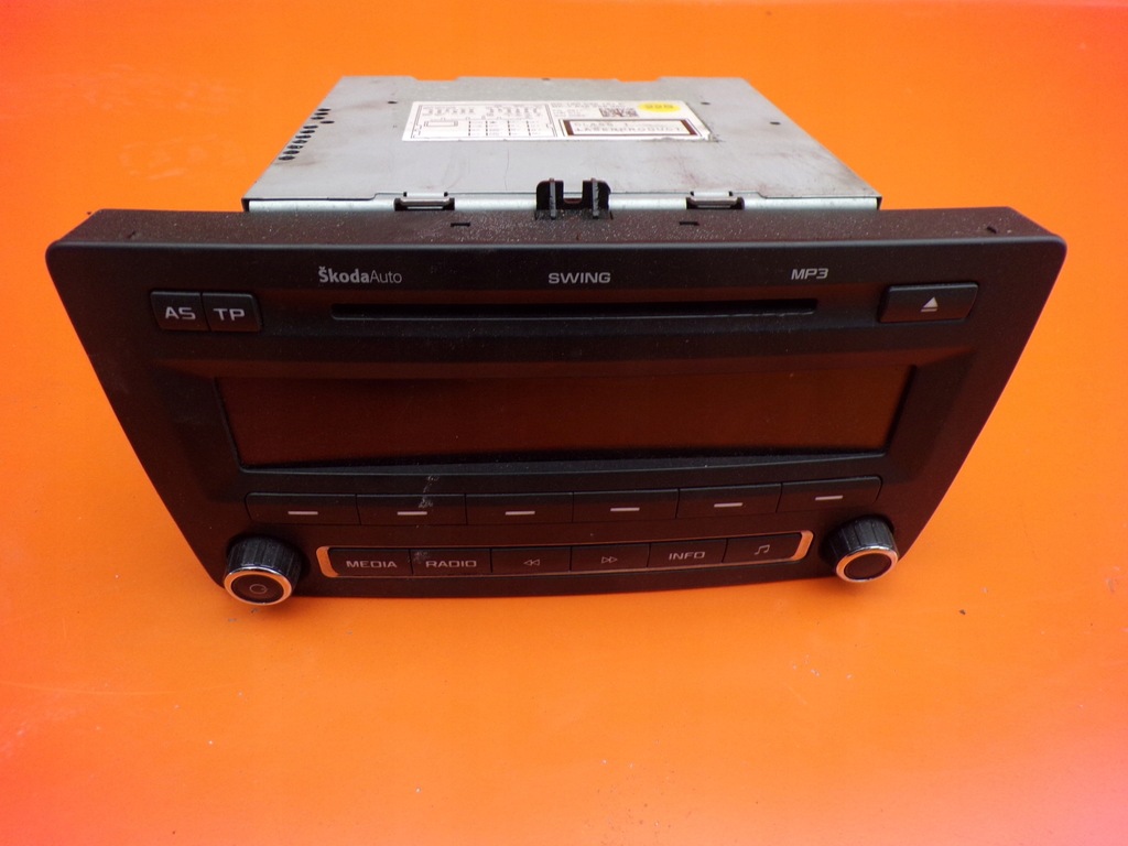 фото №1, Радио cd 1z0035161f skoda octavia ii 11r