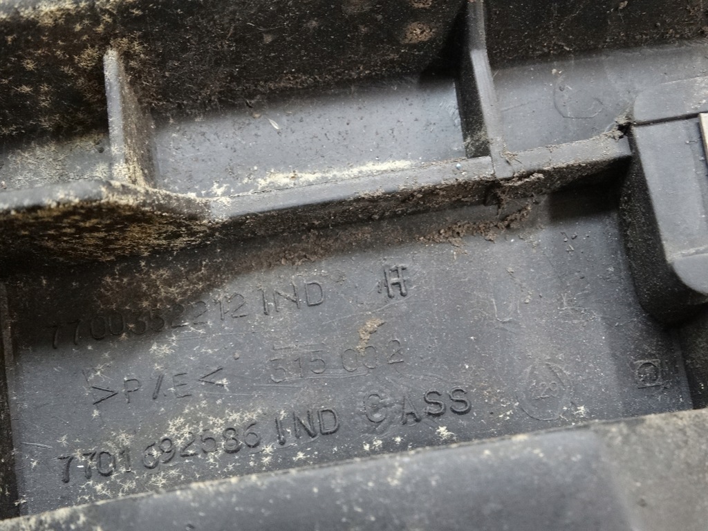 фото №5, Направляющая бампера правый задняя renault master ii 04-10r.