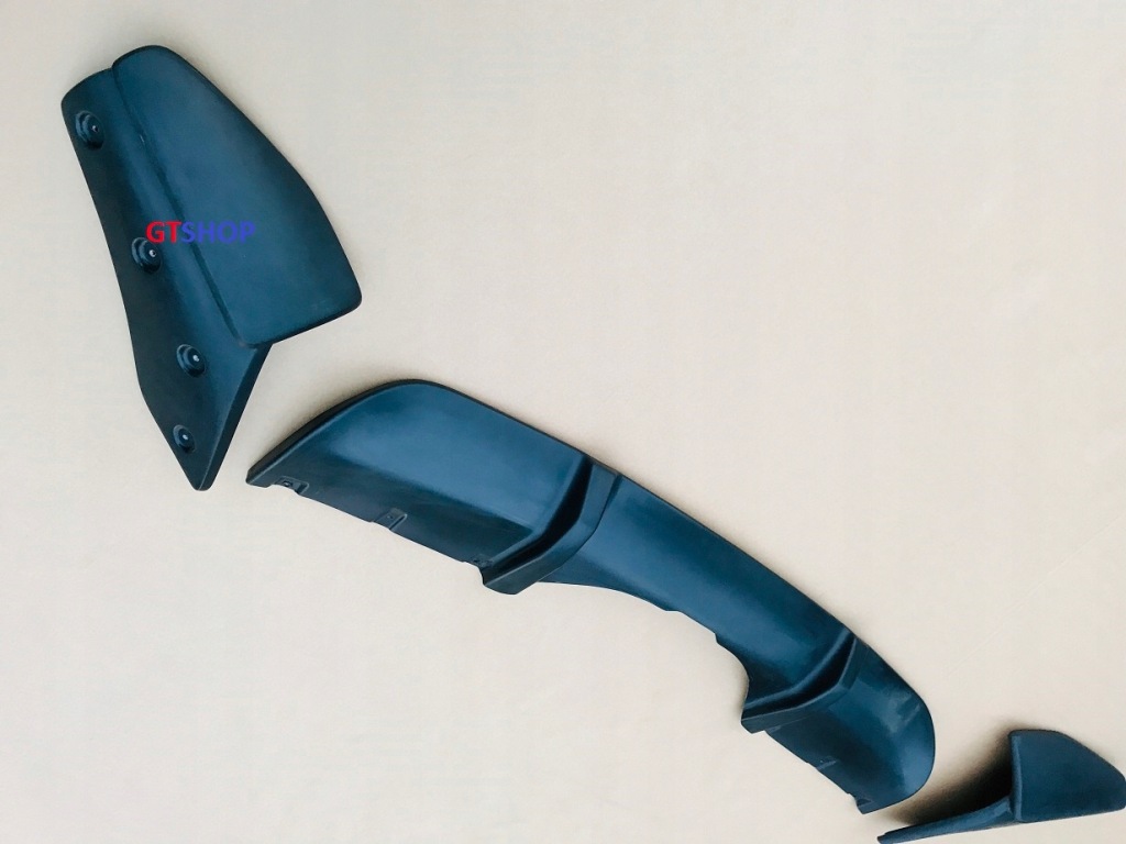 Bmw x5 e70 lci накладка диффузор бампер задняя kpl - gt shop Киев