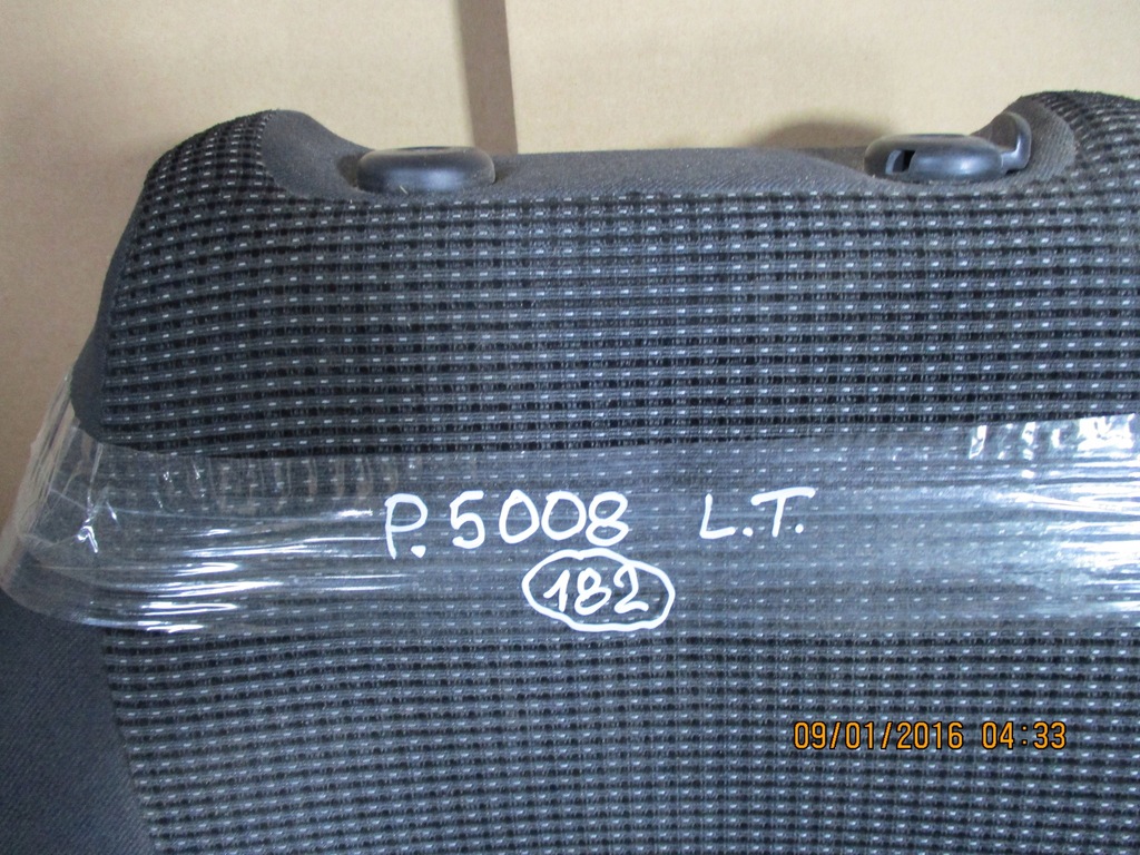 фото №5, Сиденье левый задняя peugeot 5008