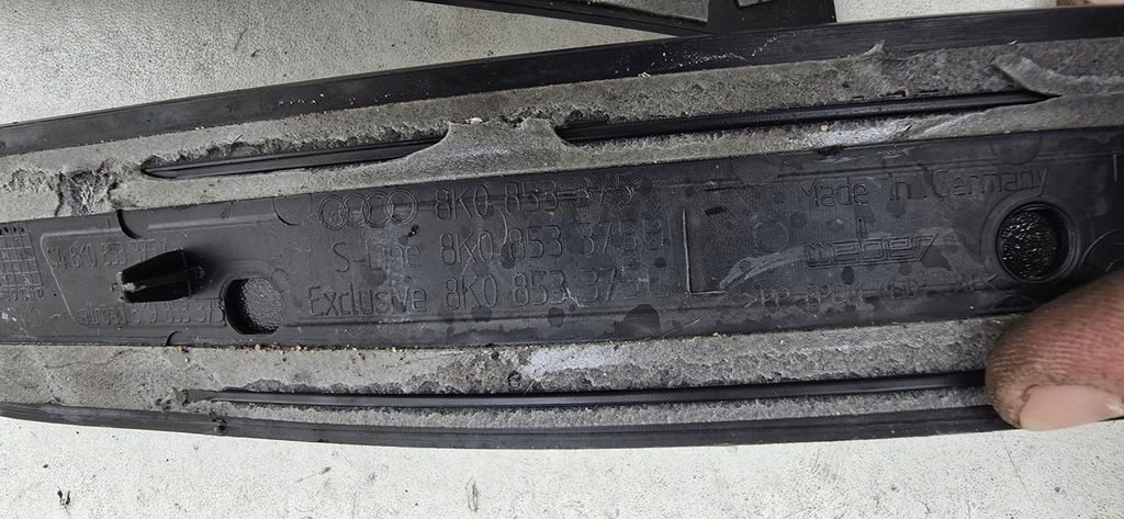 фото №6, Audi a4 b8 накладки накладки пороговые quattro комплект