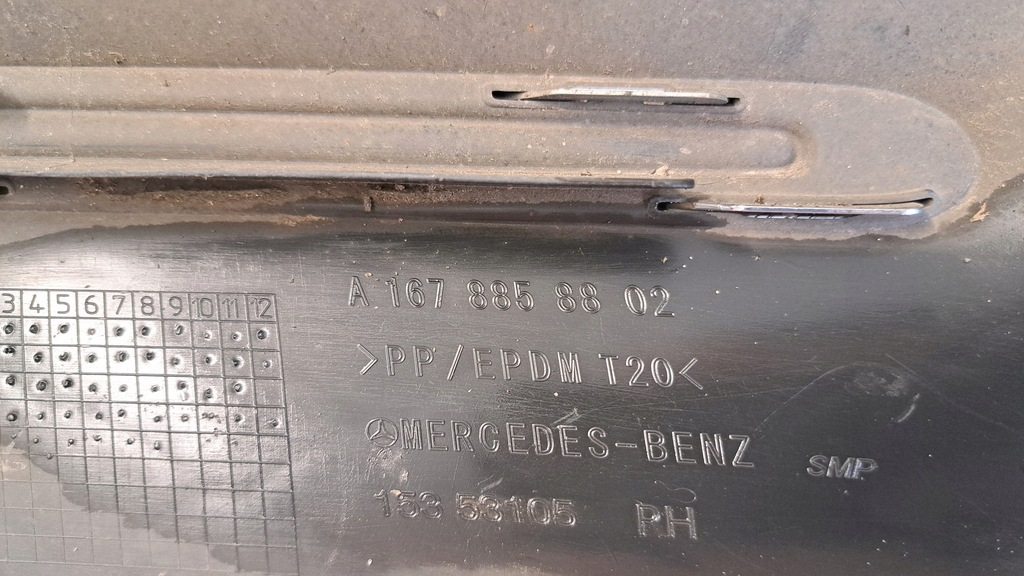 фото №11, Решётка бампера правая mercedes gle ii w167 20-