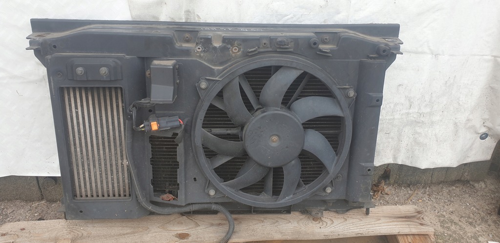 фото №8, Citroen ds4 1.6ehdi pas радиатор вентилятор 9680533480 9684212480