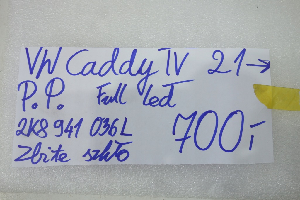 фото №7, Лампа перед правая vw caddy iv 21- full led 2k8