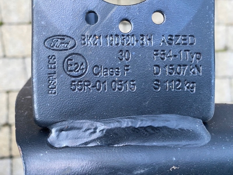 фото №9, Ford transit custom hak буксирувальний bosal новий