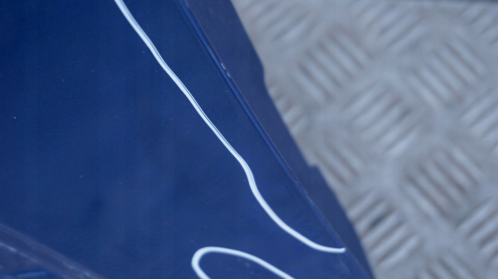 фото №8, Mini r56 r57 крыло левый lightning blue a63