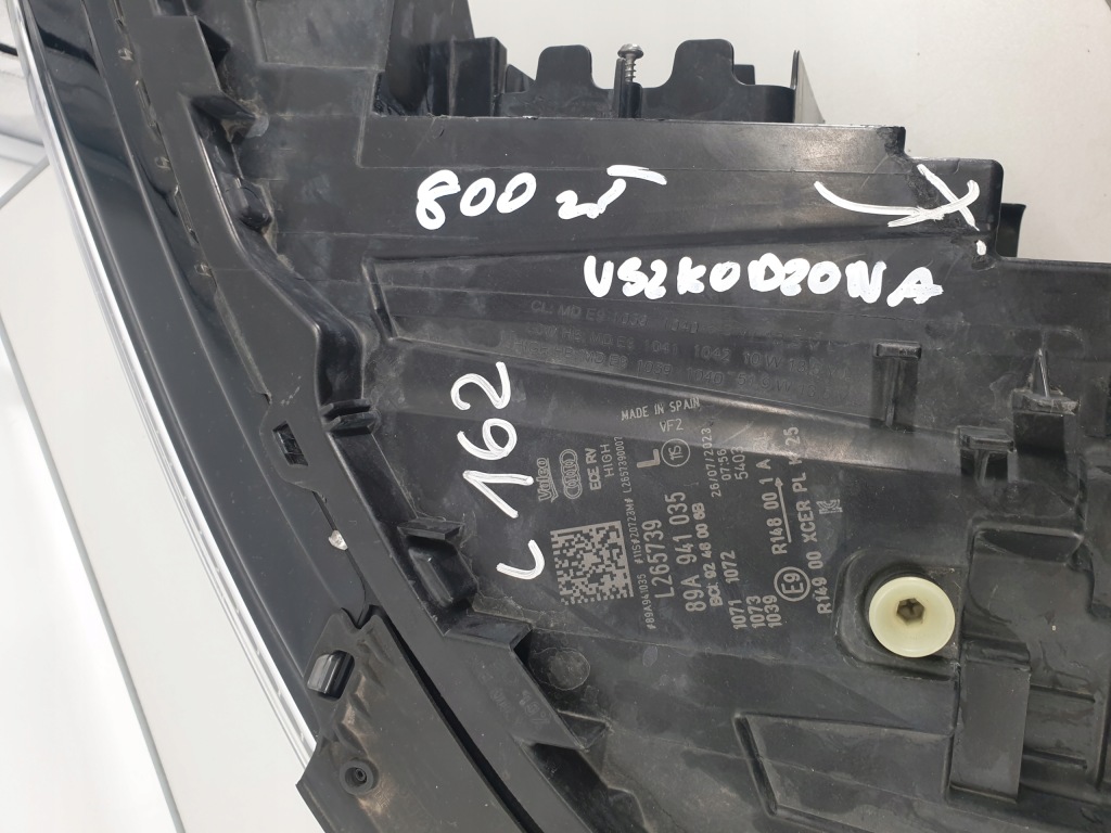 фото №14, 89a941035 l265739 фара лівий audi q4 e-tron f4b, f4n 2020-