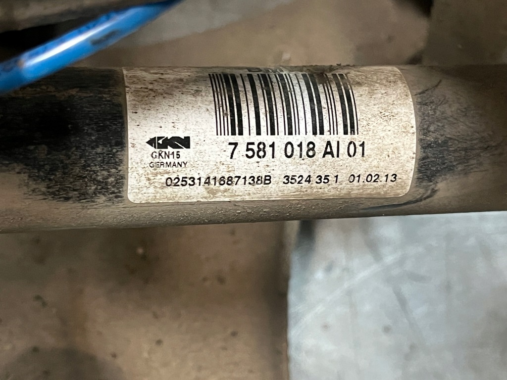 фото №9, Підвіска міст диференціал задня повний bmw f11 3,0d 150 tyś km !!!