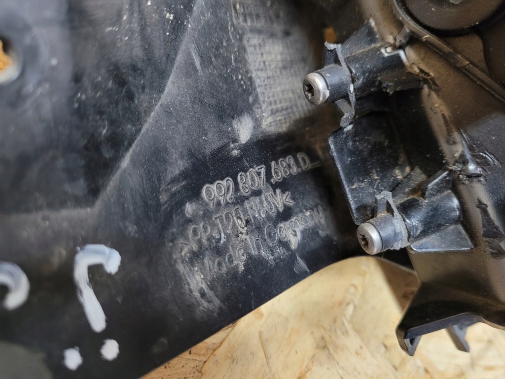 фото №12, Решётка бампера перед левая воздуховод воздуха porsche carrera 911 992 19-