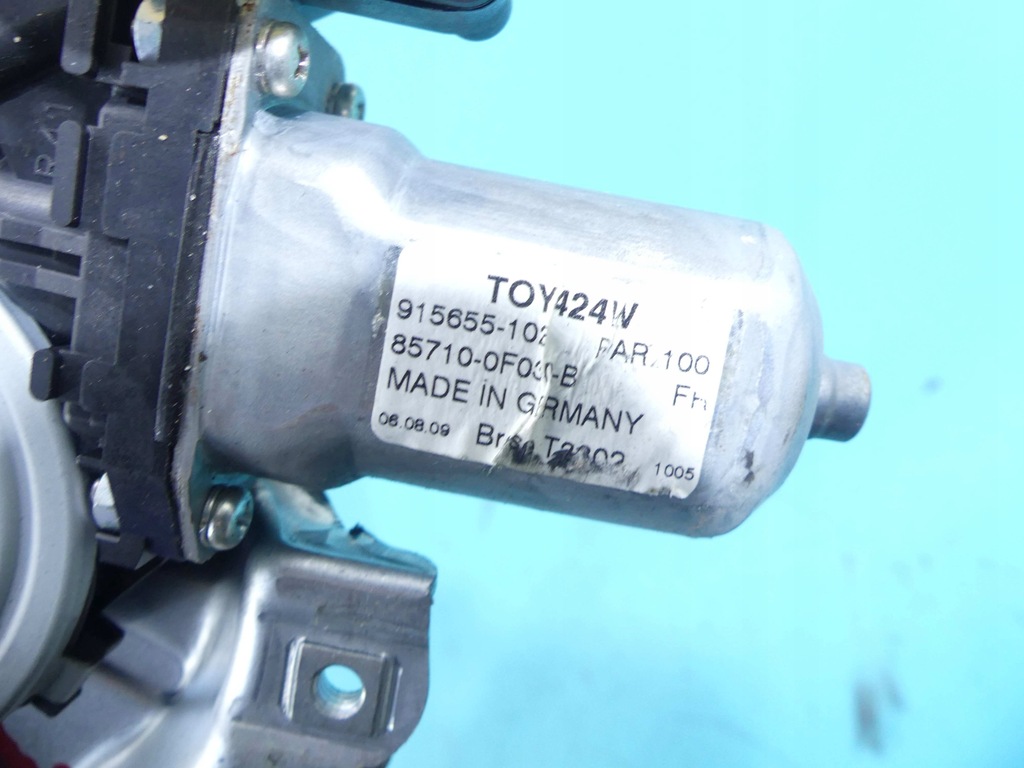 фото №9, Підйомник перед правий toyota verso 09-13 europa