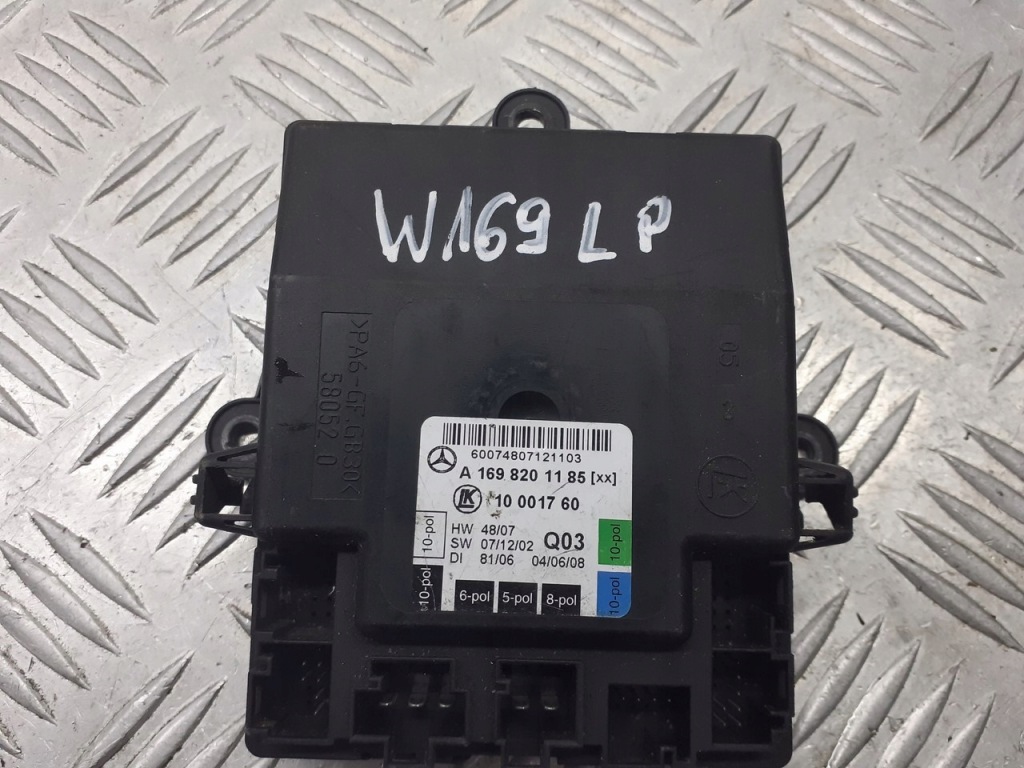 фото №1, Модуль дверь левый задняя mercedes w169 2.0 cdi a1698201185