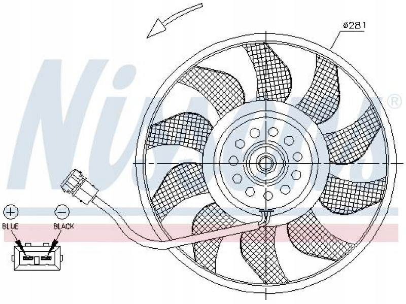 фото №14, Nissens 85618 вентилятор, охолодження двигуна