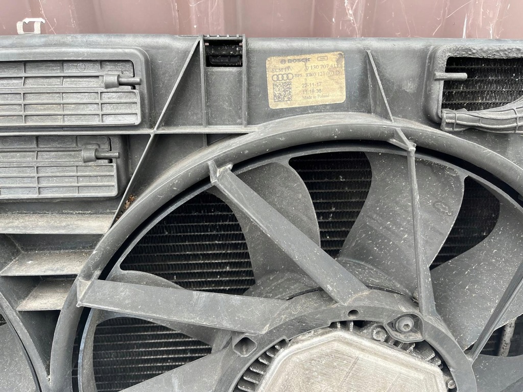 фото №9, Audi sq7 радиатор вентиляторы 8w0121251ab 4m0816411b 8w0959455p 8w0959455n