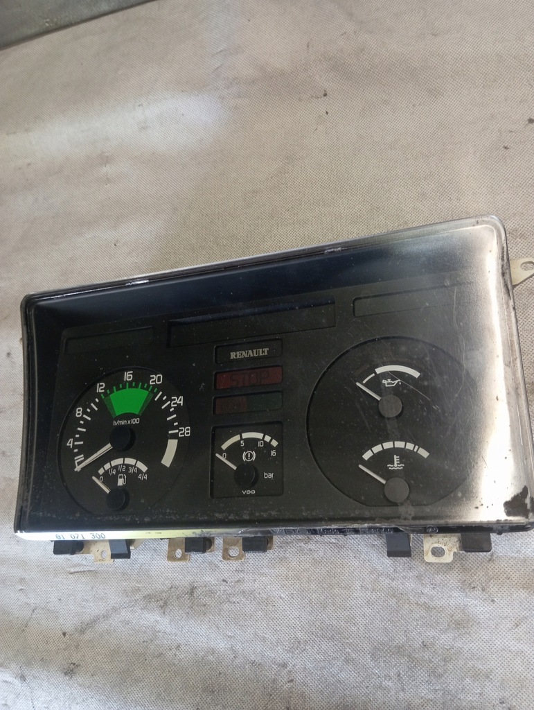 фото №1, Лічильник прилади renault 5010235612