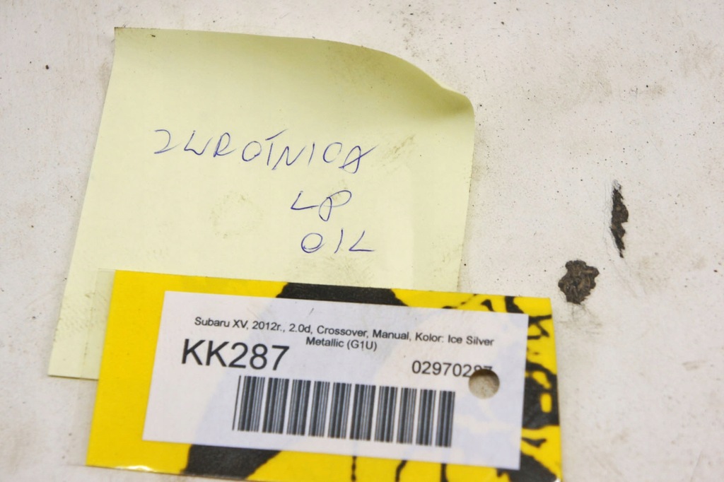 фото №6, Kk287 subaru xv i 2.0d поворотный кулак левый перед