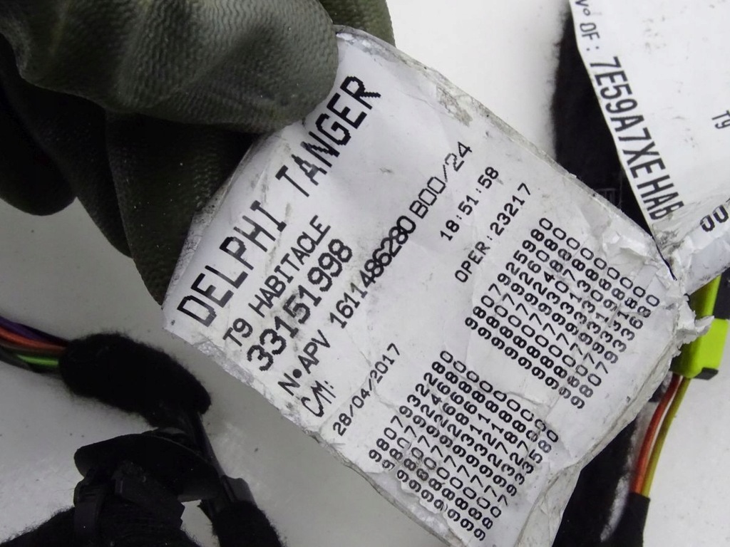 фото №8, Peugeot 308 ii t9 13-21 1.6 bluehdi b-hdi джгут кабіни салону hb #701