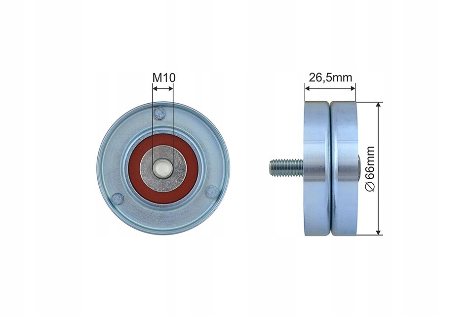фото №1, Ролик ремінь багаторучейковий alfa romeo 156 , 166 2.4jtd