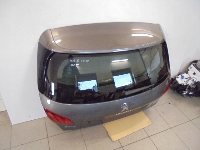 фото №6, Крышка багажника задняя комплектная лампы peugeot 308 ii t9 kksd хэтчбек